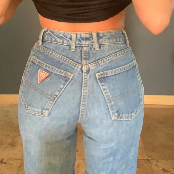 Vintage Marciano for Guess Denim High Rise Jeans Size 27 - Picture 1 of 7